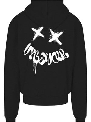 V Y B E N O I R SMILE ZIP HOODIE - VybeNoir